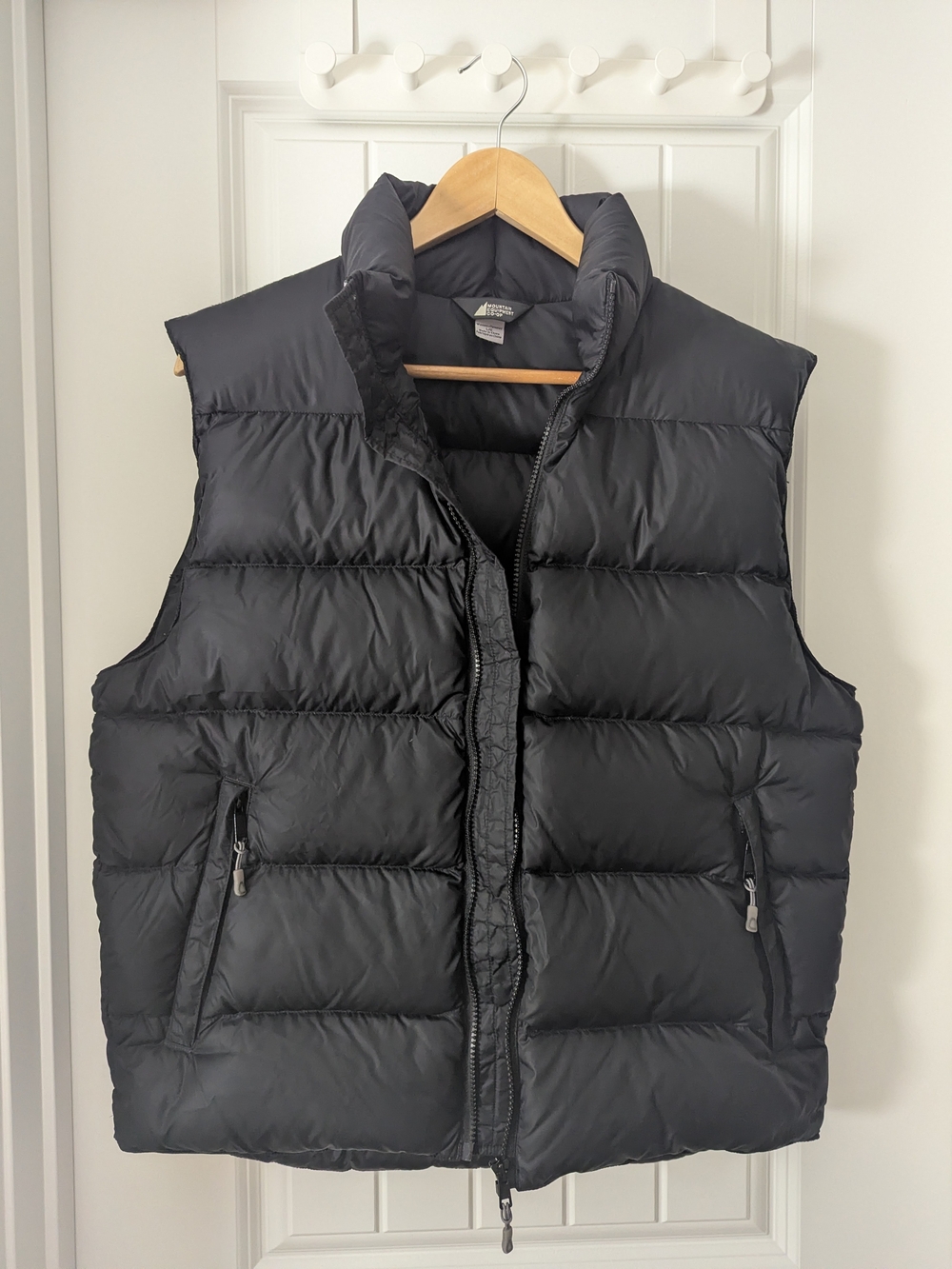Women’s Black Puffer Vest Down Large